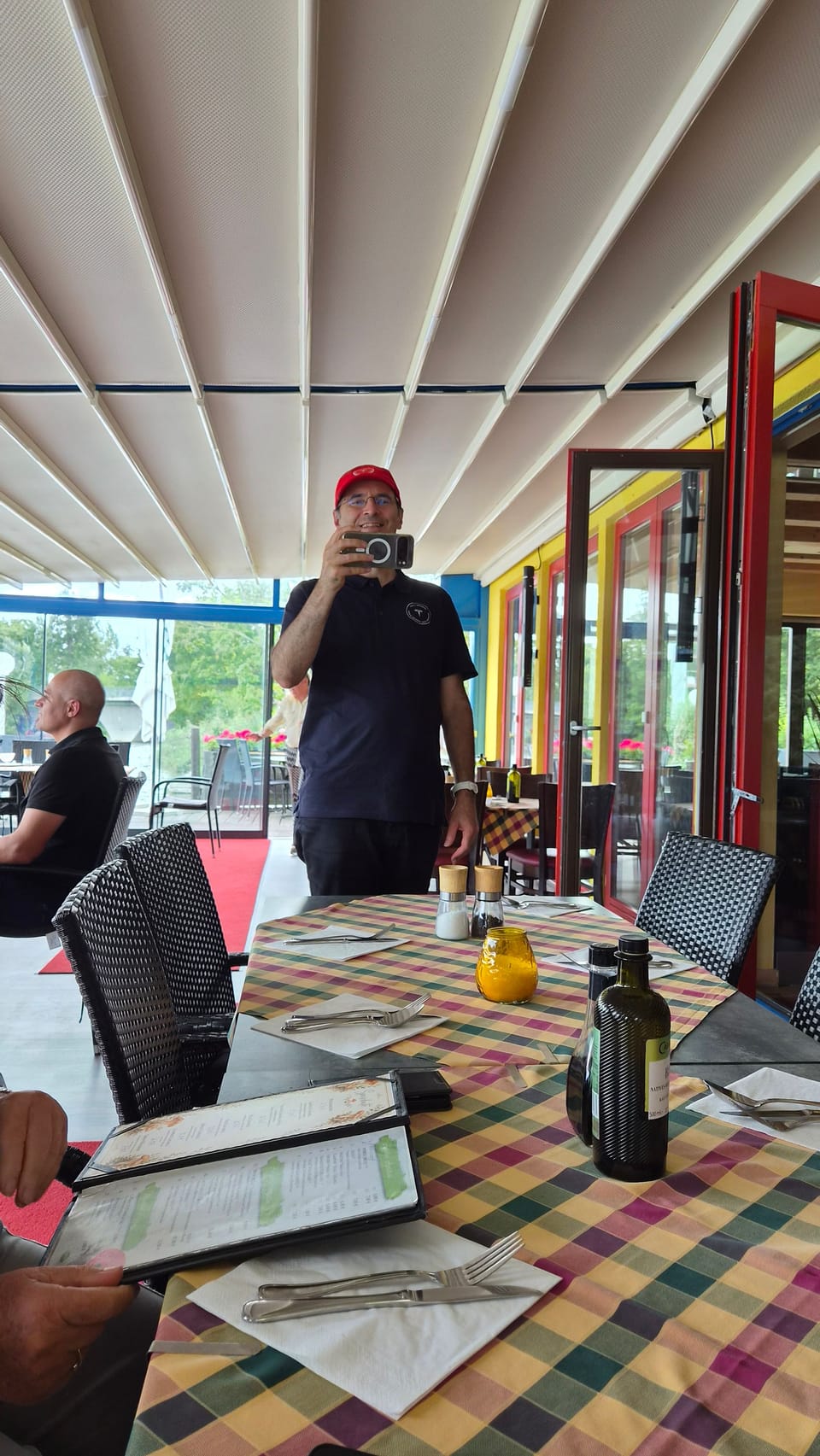 Blick in die Trattoria an der Spree